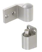 Satin Aluminum Finish Intermediate 3/4" Offset Pivot