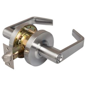 Vigilant Commercial Door Lever Set, Entry / Keyed Function, UL Fire Rated, ANSI 2