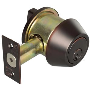 Vigilant Commercial Deadbolt, Single Cylinder, UL Fire Rated, ANSI 2
