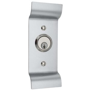 Panic Exit Device Trim Pull With SC1 Lock Cylinder - Image 1