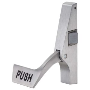 Push Paddle Exit Device For Narrow Stile Doors, Right Hand Reverse